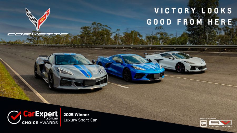  Leader of the pack: Chevrolet Corvette crowned winner of Best Luxury Sports Car in 2025 CarExpert Choice Awards